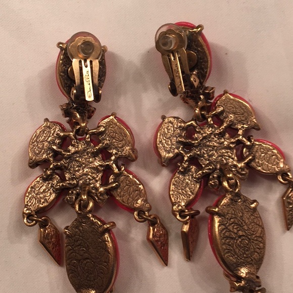 Oscar de la Renta new earrings